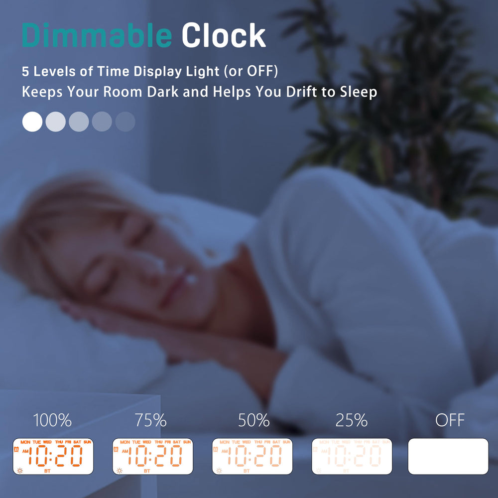 JALL Sunrise Alarm Clock packaged with power adapter and cords for quick setup.