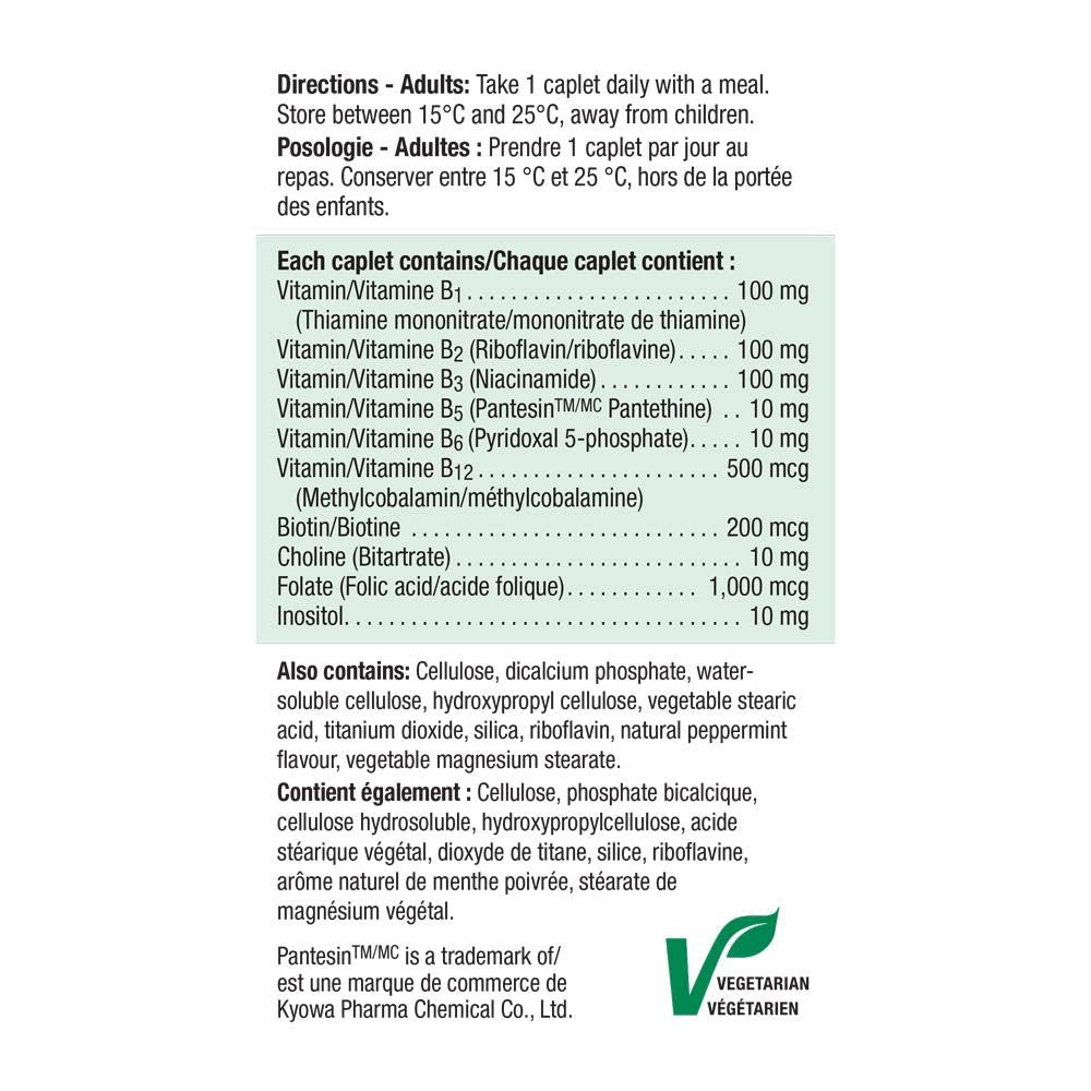 Jar with no artificial flavors or preservatives label for Jamieson B100 Timed Release