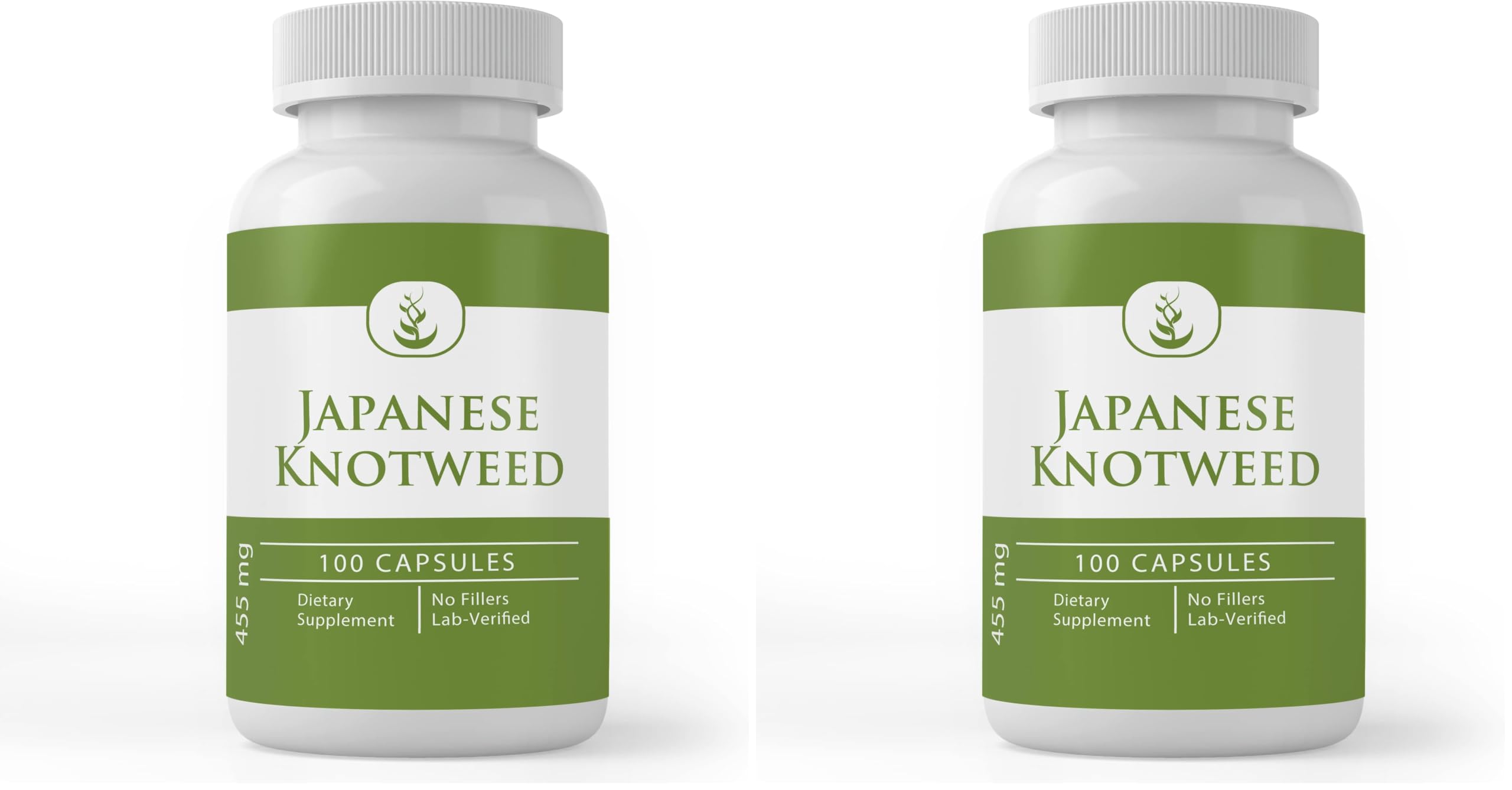 Pure Original Japanese Knotweed capsules bottle – pack of 2, 100 capsules
