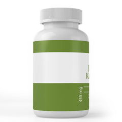 Single-ingredient Japanese Knotweed capsules close-up