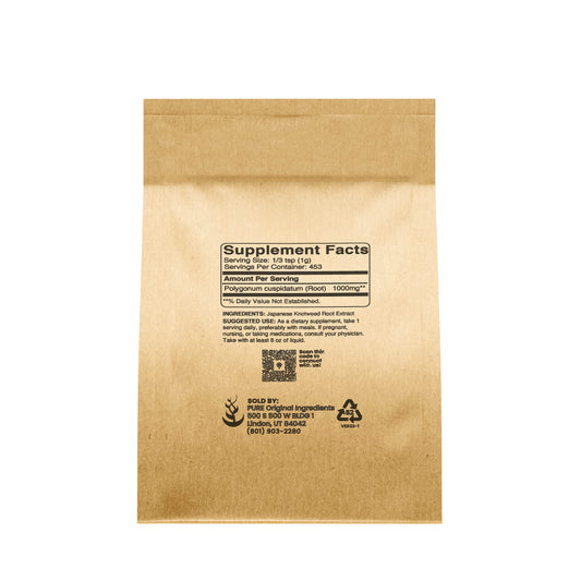 Packaging for Pure Original Ingredients Japanese Knotweed supplement