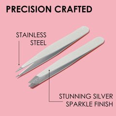JAPONESQUE precision tips grip hair at the root for clean plucking