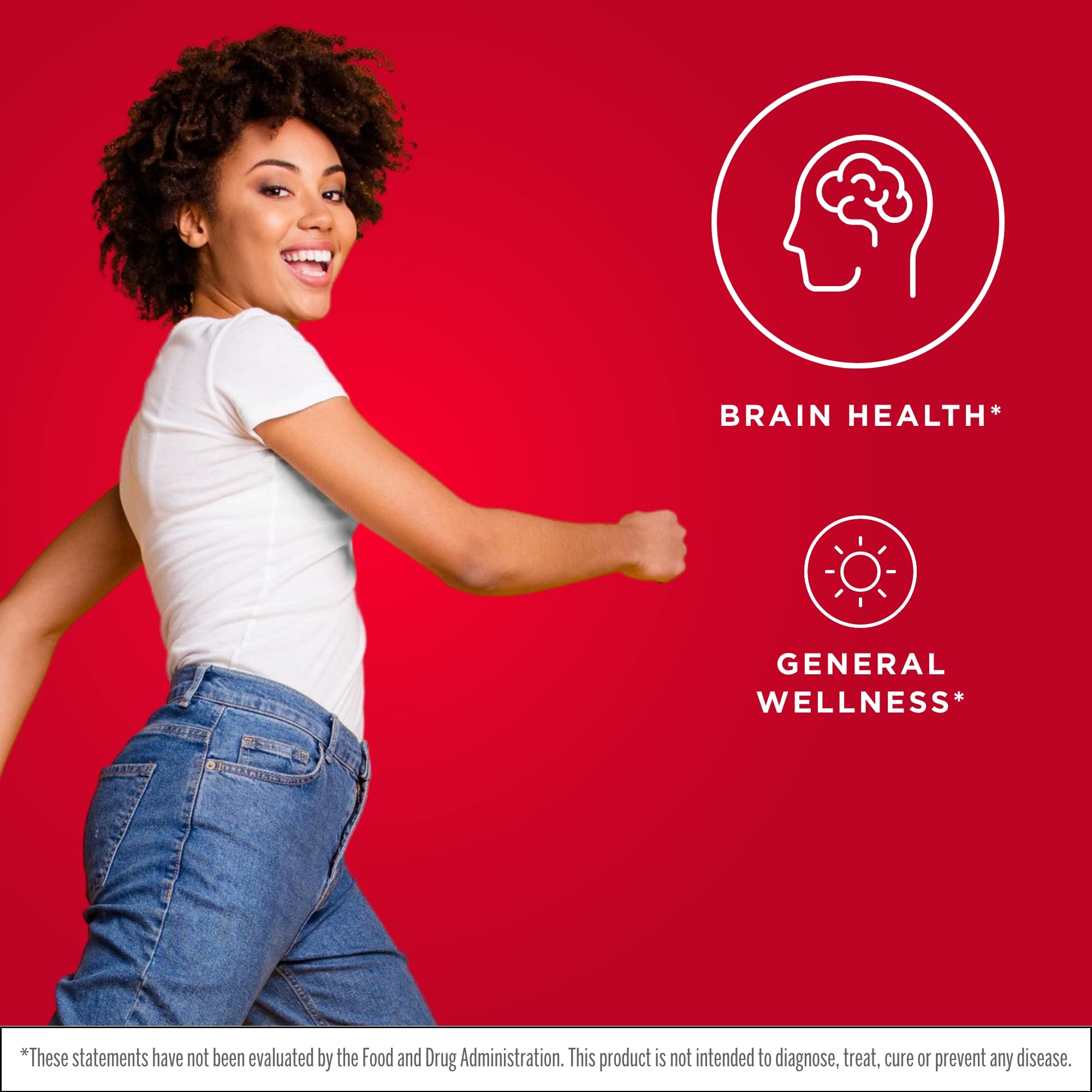 Brain health and focus concept icon