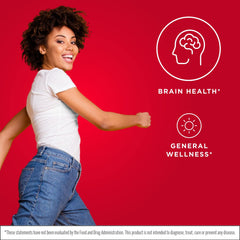Brain health and focus concept icon