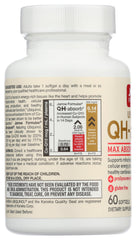Close-up of QH-absorb label showing Active Antioxidant form