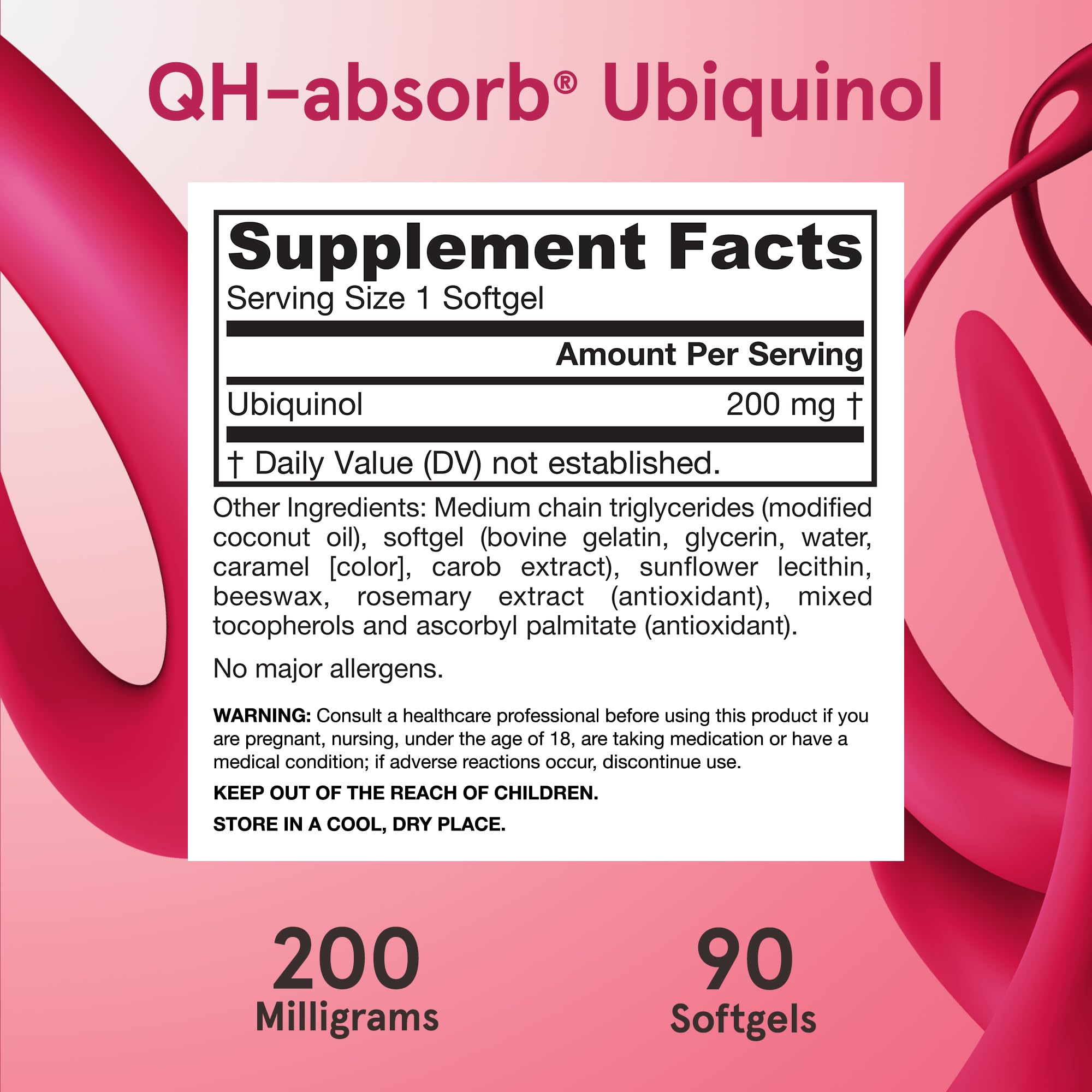 Jarrow Formulas QH-Absorb packaging image highlighting quality standards.