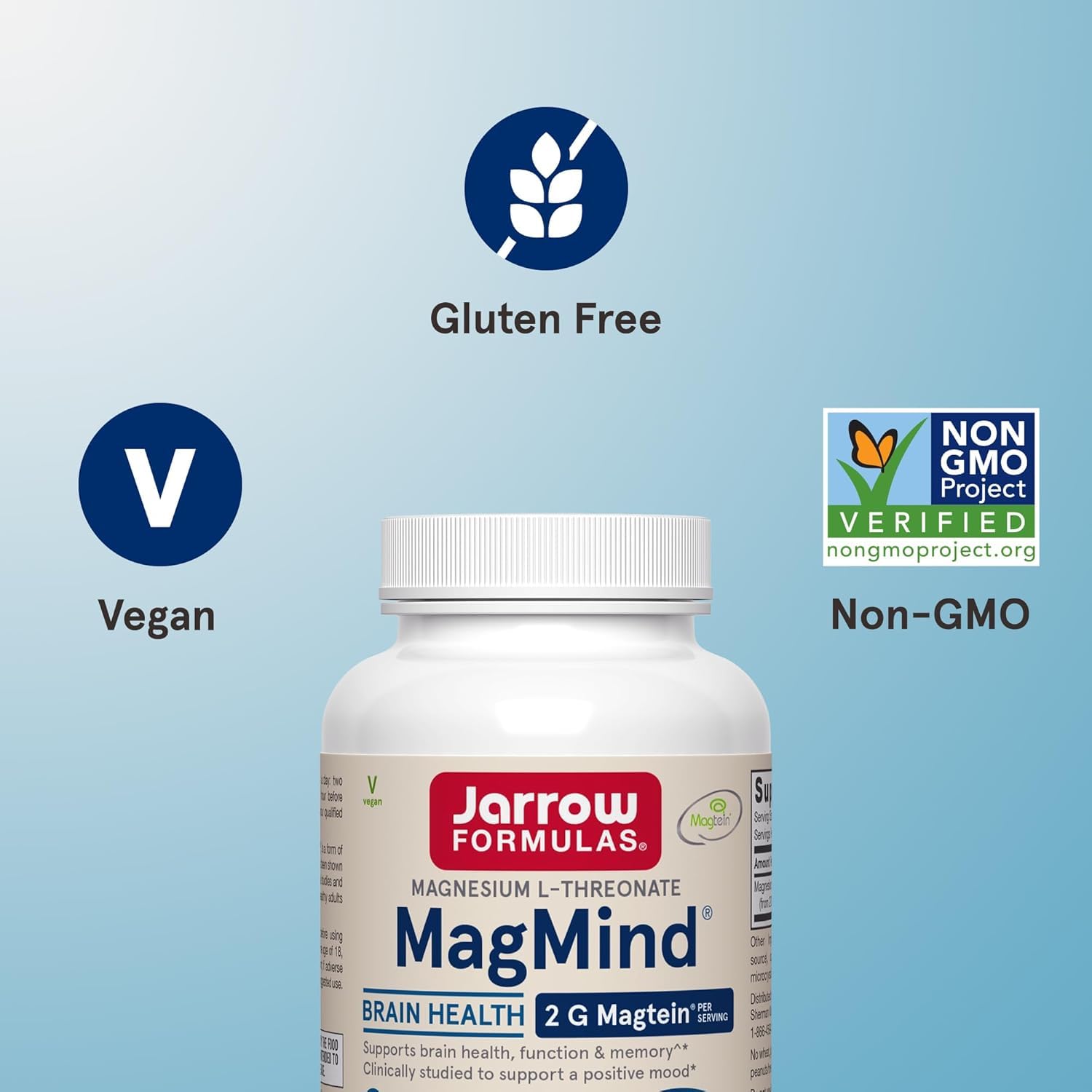 MagMind ingredients and nutrition facts panel