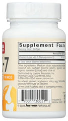 Close-up of a single MK-7 softgel capsule