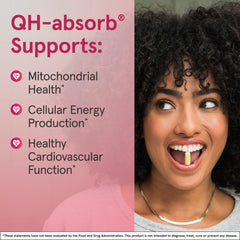 Graphic showing mitochondrial energy and cardiovascular support