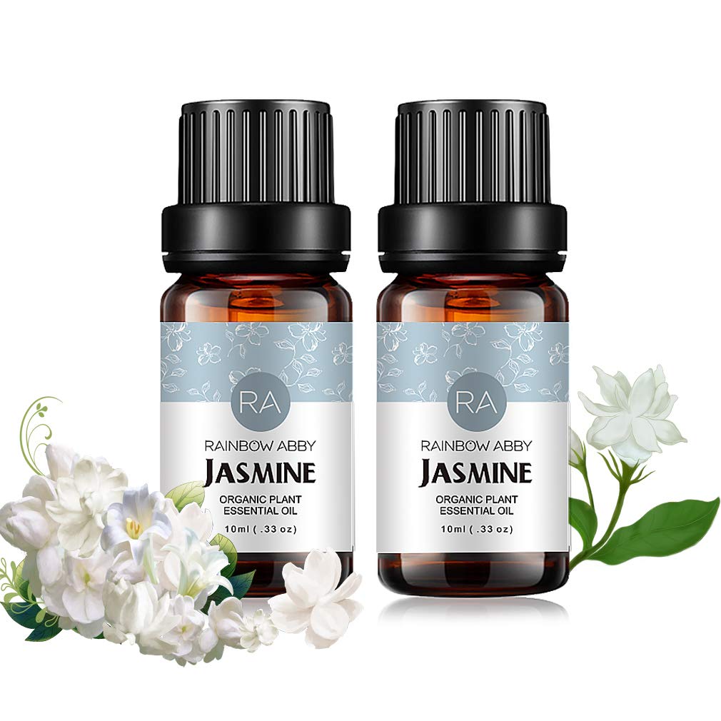 Two 10ml Jasmine Essential Oil bottles in a 2-pack