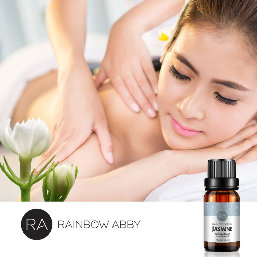 Close-up of Jasmine Essential Oil bottle (10ml)