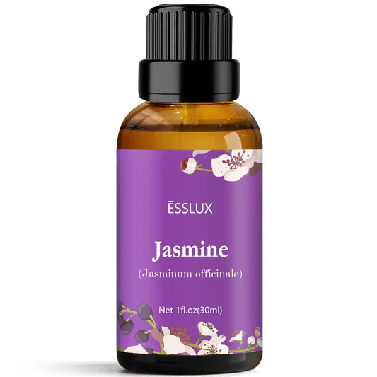 Jasmine essential oil bottle (30 ml) with dropper