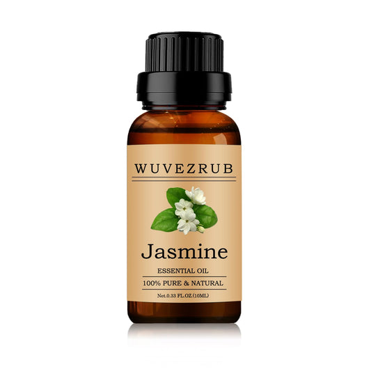 Jasmine essential oil bottle 10ml angled shot