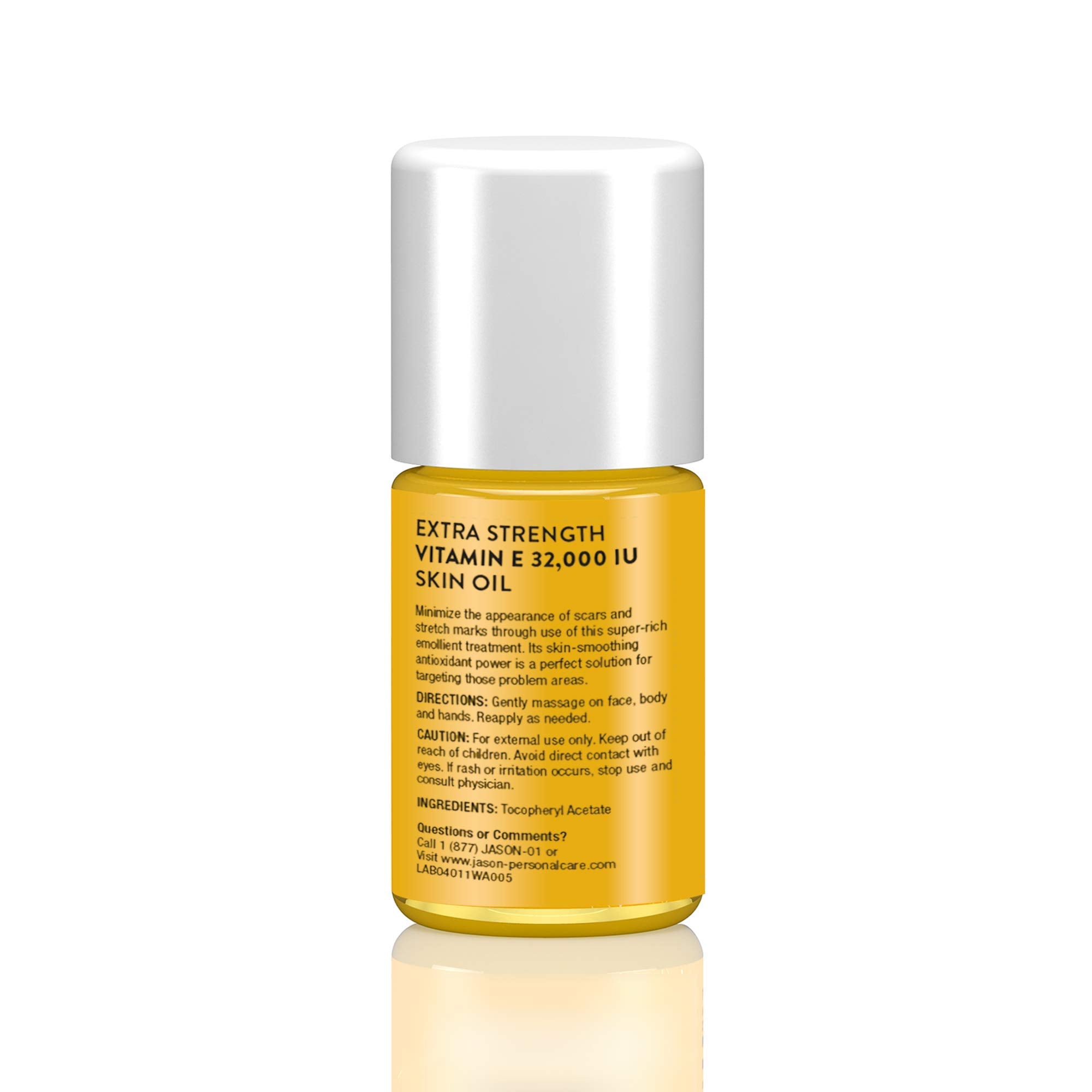Close-up of dropper cap for Jason Vitamin E Oil