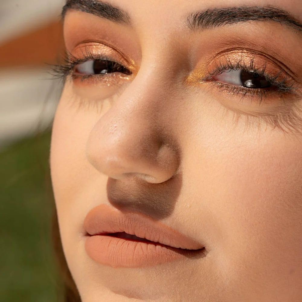 Jason Wu Honey Fluff Lip Cream Nudist on lips with soft matte finish