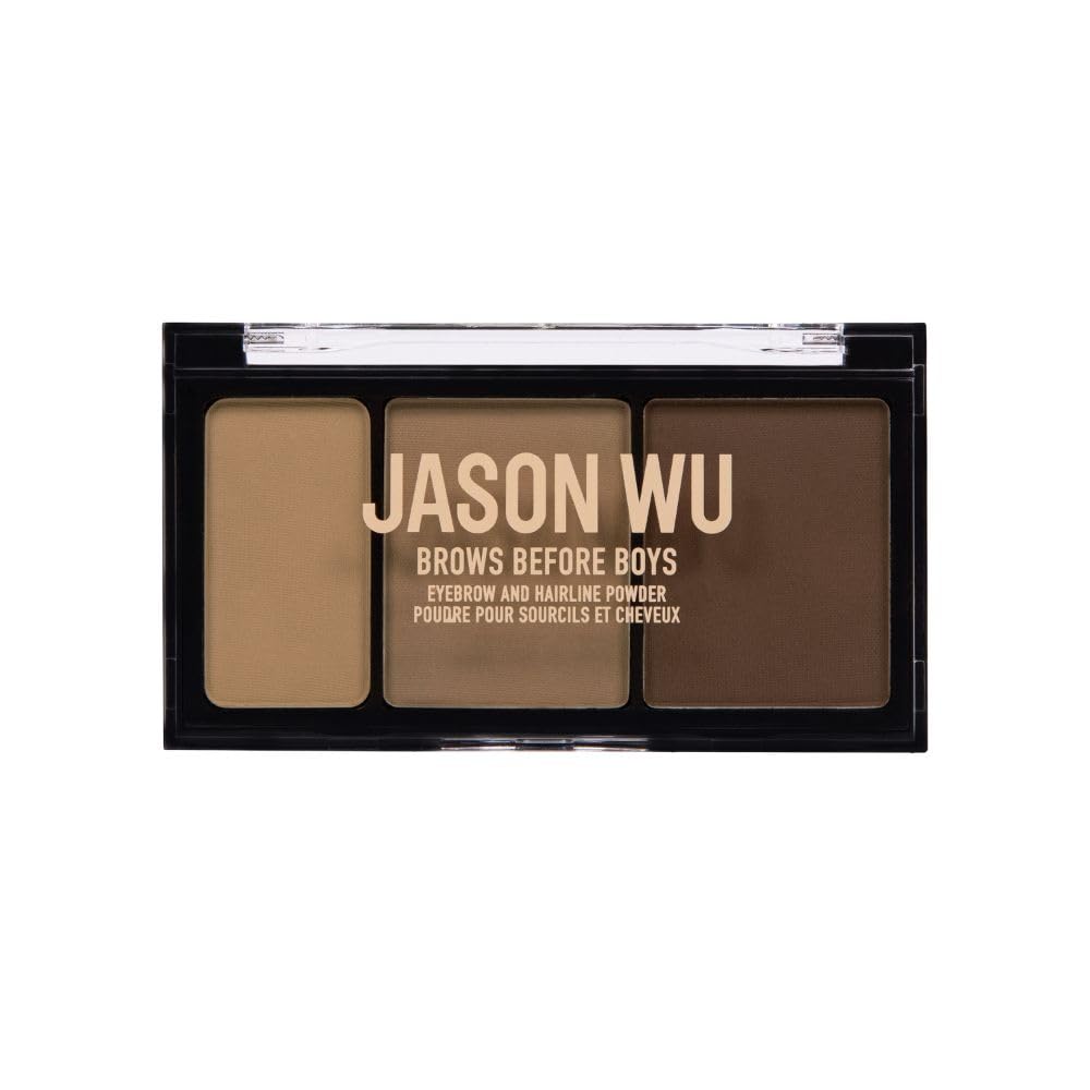Jason Wu Brows Before Boys Eddie powder swatch closeup for natural defined brows.
