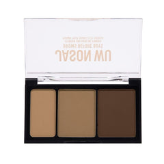 Jason Wu Brows Before Boys Eddie swatch closeup demonstrates long-lasting hold.
