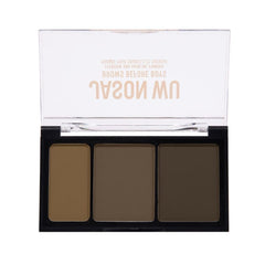 Jason Wu Brows Before Boys swirl application to blend color along brows