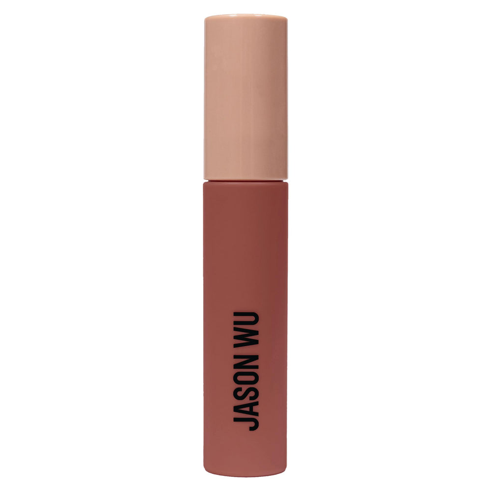 Jason Wu Honey Fluff Lip Cream Nutmeg on cheeks for a subtle flush