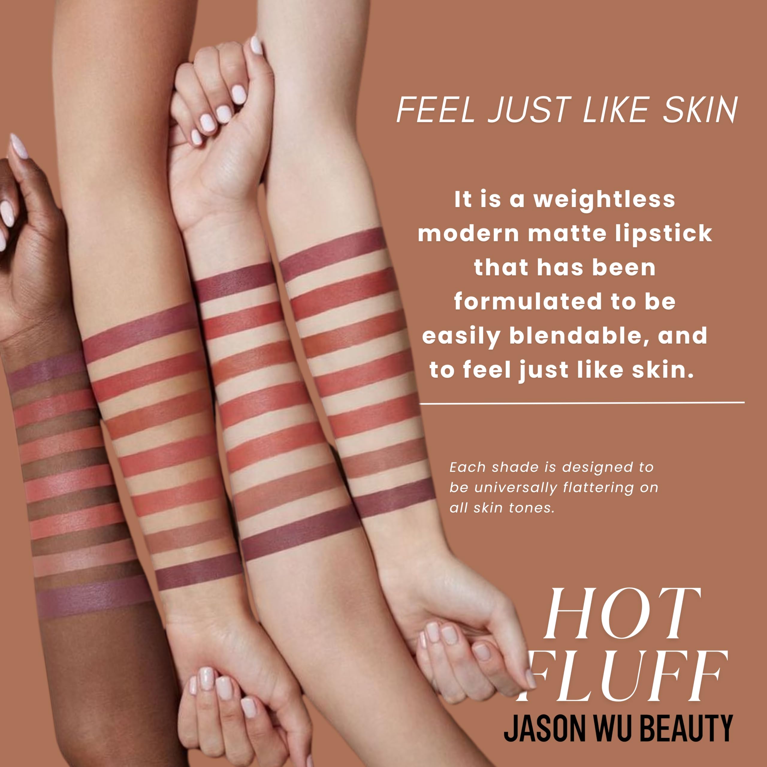Jason Wu Hot Fluff 3-in-1 makeup compact highlights lip, blush, and shadow versatility