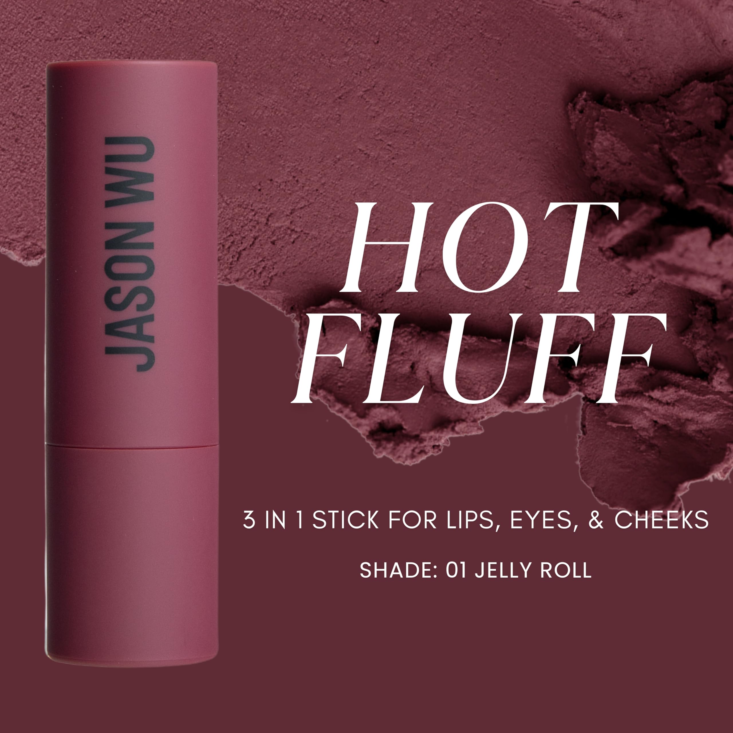 Jason Wu Hot Fluff Souffle lip application close-up with weightless matte finish.