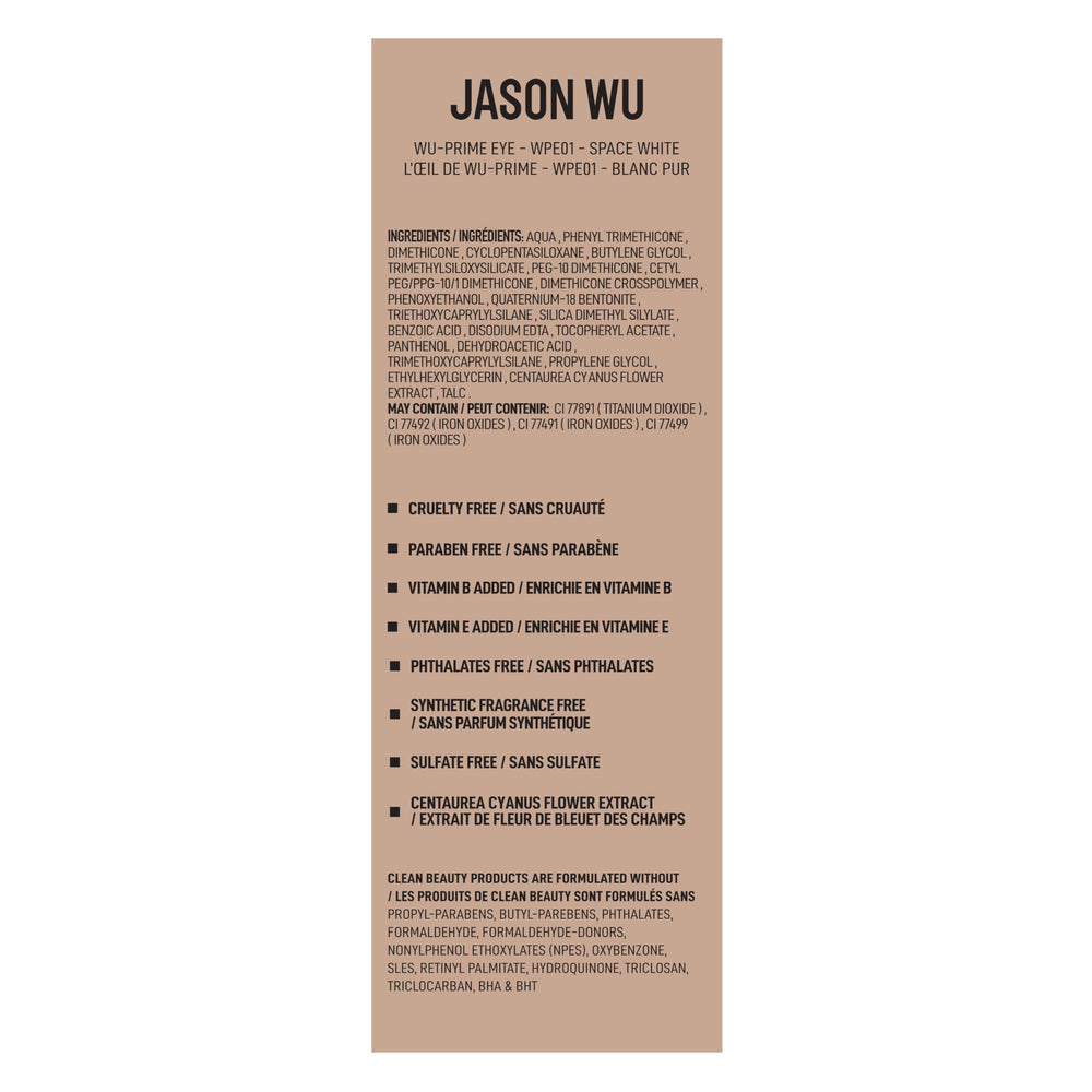 Jason Wu Wu Prime Eye creamy base glides on with long-lasting wear