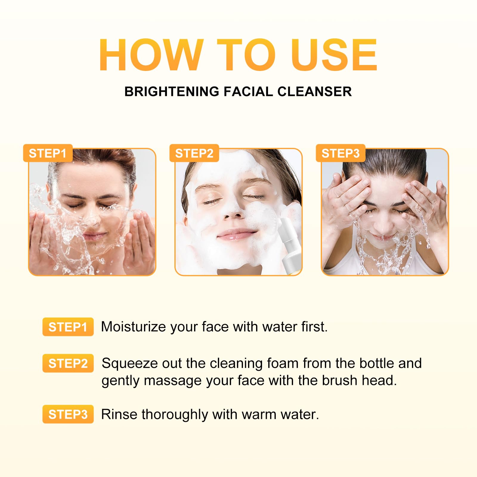 Jaysuing Turmeric Face Wash leaves skin soft after rinse.