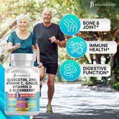 Elderberry Sea Moss Echinacea Artemisinin immune supplement blend
