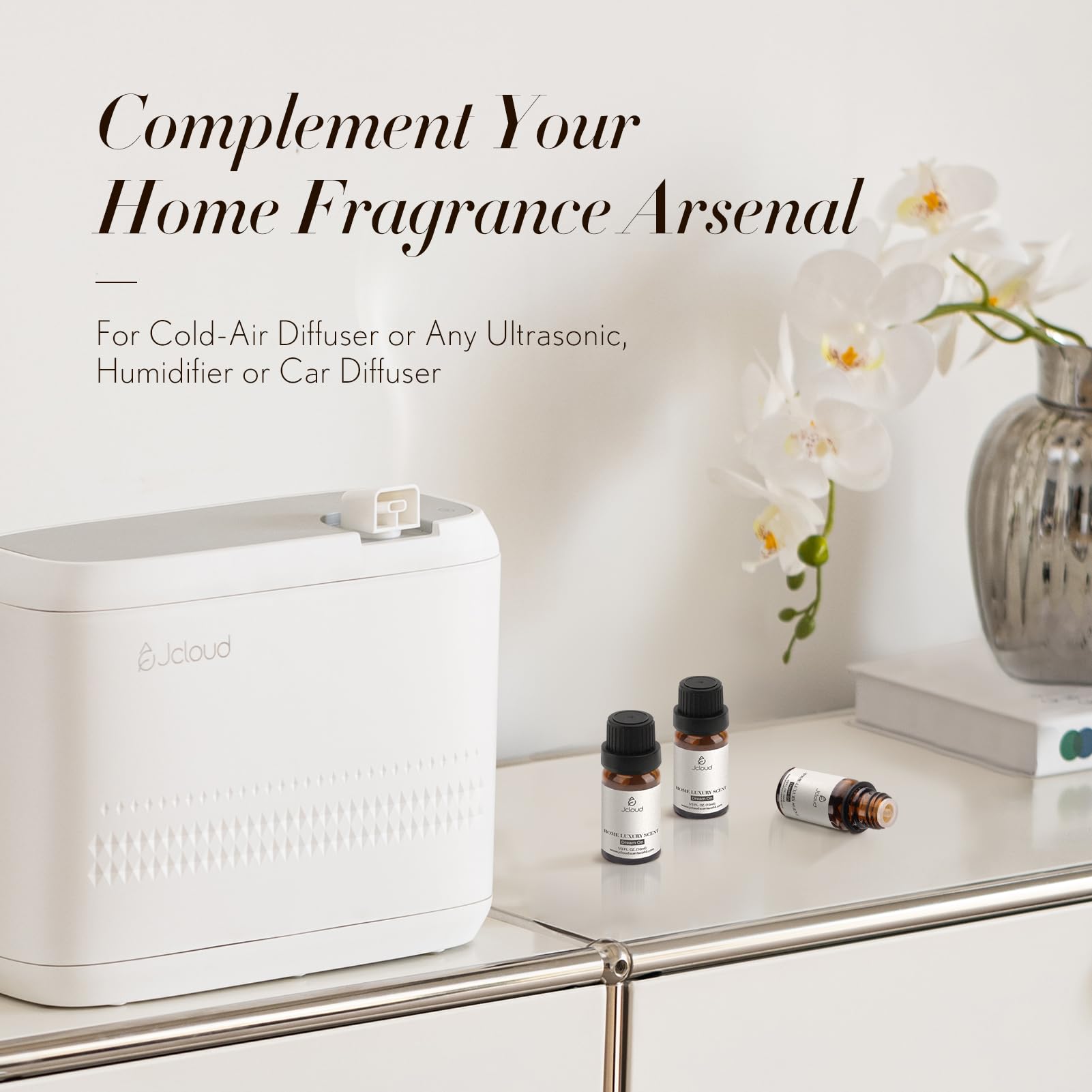 JCLOUD Dream On pet-safe note image confirms family-friendly fragrance for homes with animals