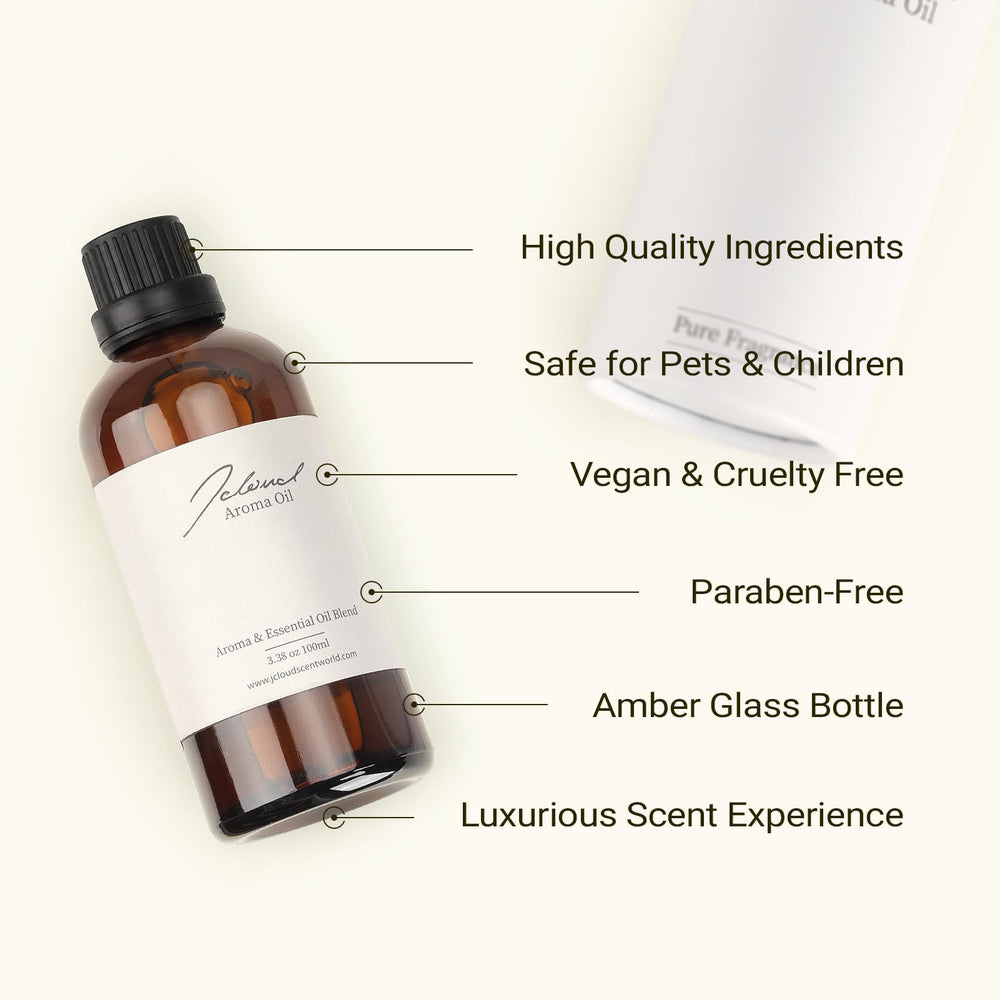 JCLOUD Golden Osmanthus IFRA-certified label indicating safe, standards-compliant fragrance