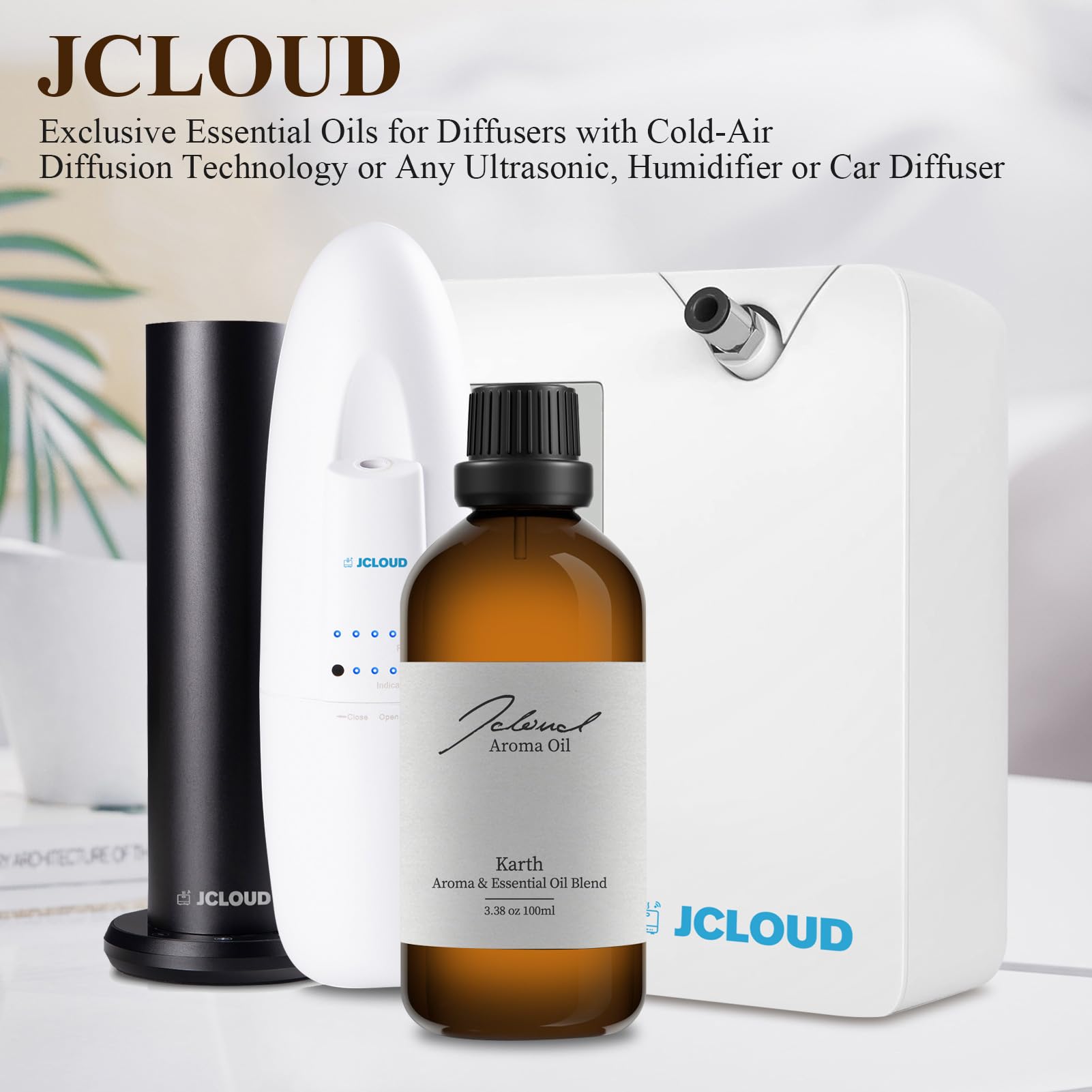 JCLOUD Karth essential oil ingredient notes and purity