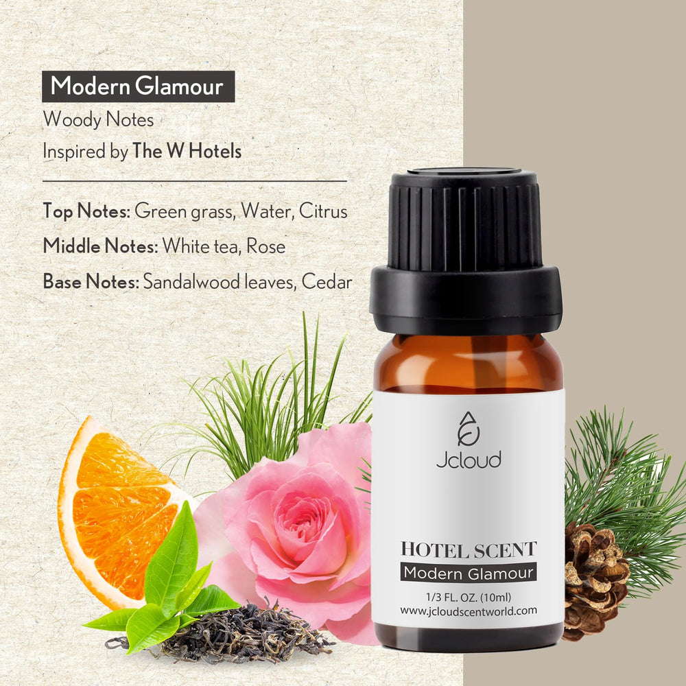 JCLOUD Modern Glamour white tea rose highlights delicate elegance