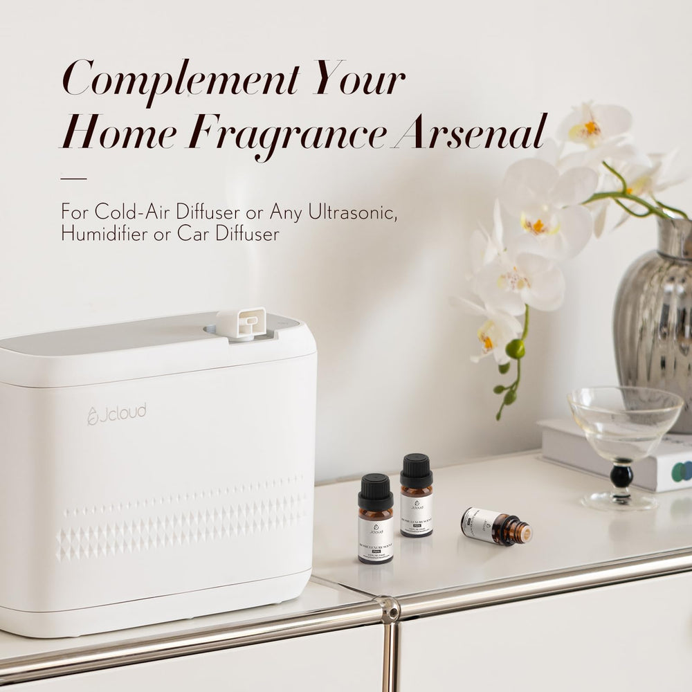 JCLOUD Paris essential oil diffusing in room spa-like home atmosphere