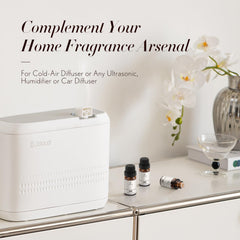JCLOUD Paris essential oil diffusing in room spa-like home atmosphere