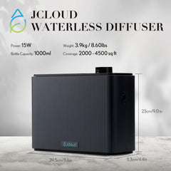 Side view of JCLOUD 1000ml scent diffuser