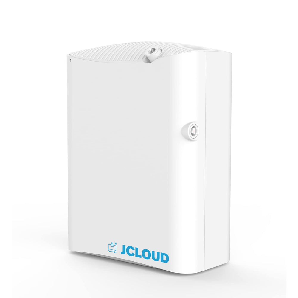 Front view of JCLOUD Smart Scent Air Machine Pro in white