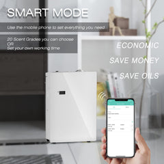 JCLOUD diffuser connected to HVAC system