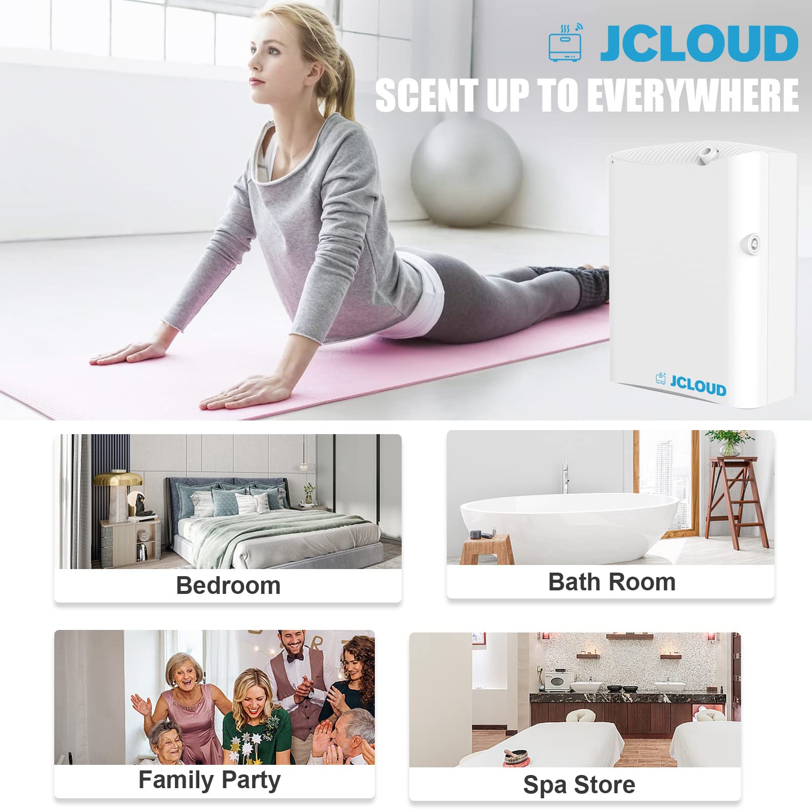 JCLOUD Smart Scent Air Machine Pro packaging