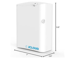 Side view of JCLOUD Smart Scent Air Machine Pro in white