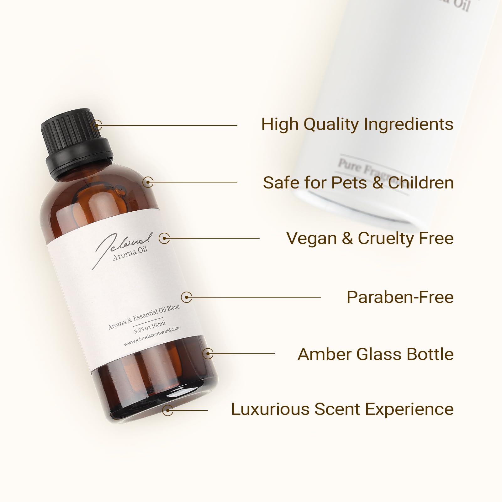 JCLOUD Sparkle Hotel Diffuser Diffusion Flow demonstrating consistent mist in waterless diffusers.