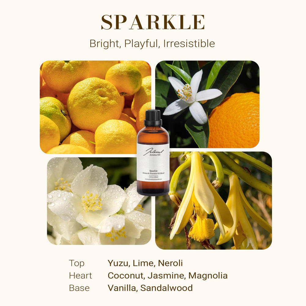 JCLOUD Sparkle Hotel Diffuser Oil pour showing easy diffusion for continuous aroma.