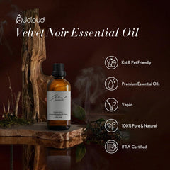 Diffuser with Velvet Noir oil in a luxury home setting