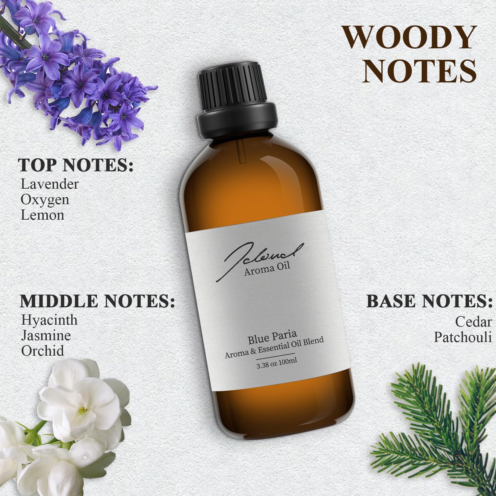 Aromatherapy diffuser oil with lavender and lemon notes for hotel scent