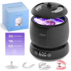 JEDIA Ultrasonic cleaner with detachable 180ml tank and base