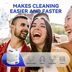 Usage example cleaning retainers and jewelry