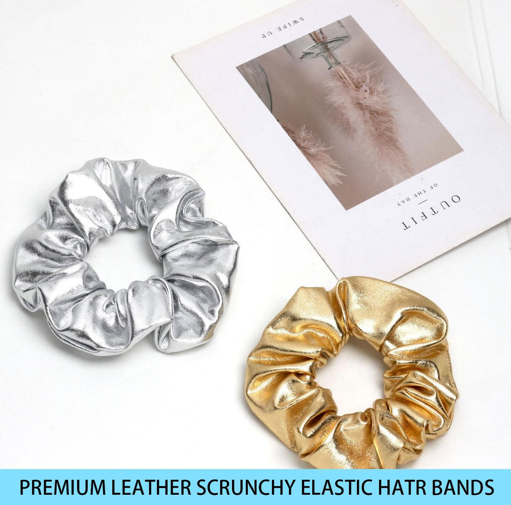 Jeffan sparkle scrunchie set demonstrating secure hold during practice