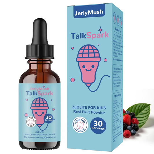 JerlyMush Zeolite Detox for Kids bottle, 30 mL