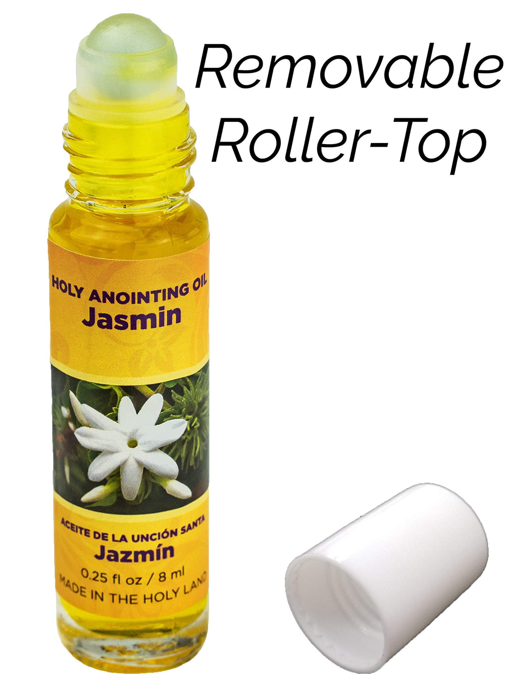 Gift-ready 1/4 oz jasmine anointing oil bottle for pastors, priests, and clergy