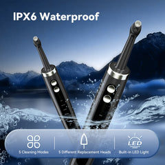 USB-C rechargeable design and IPX6 waterproof housing