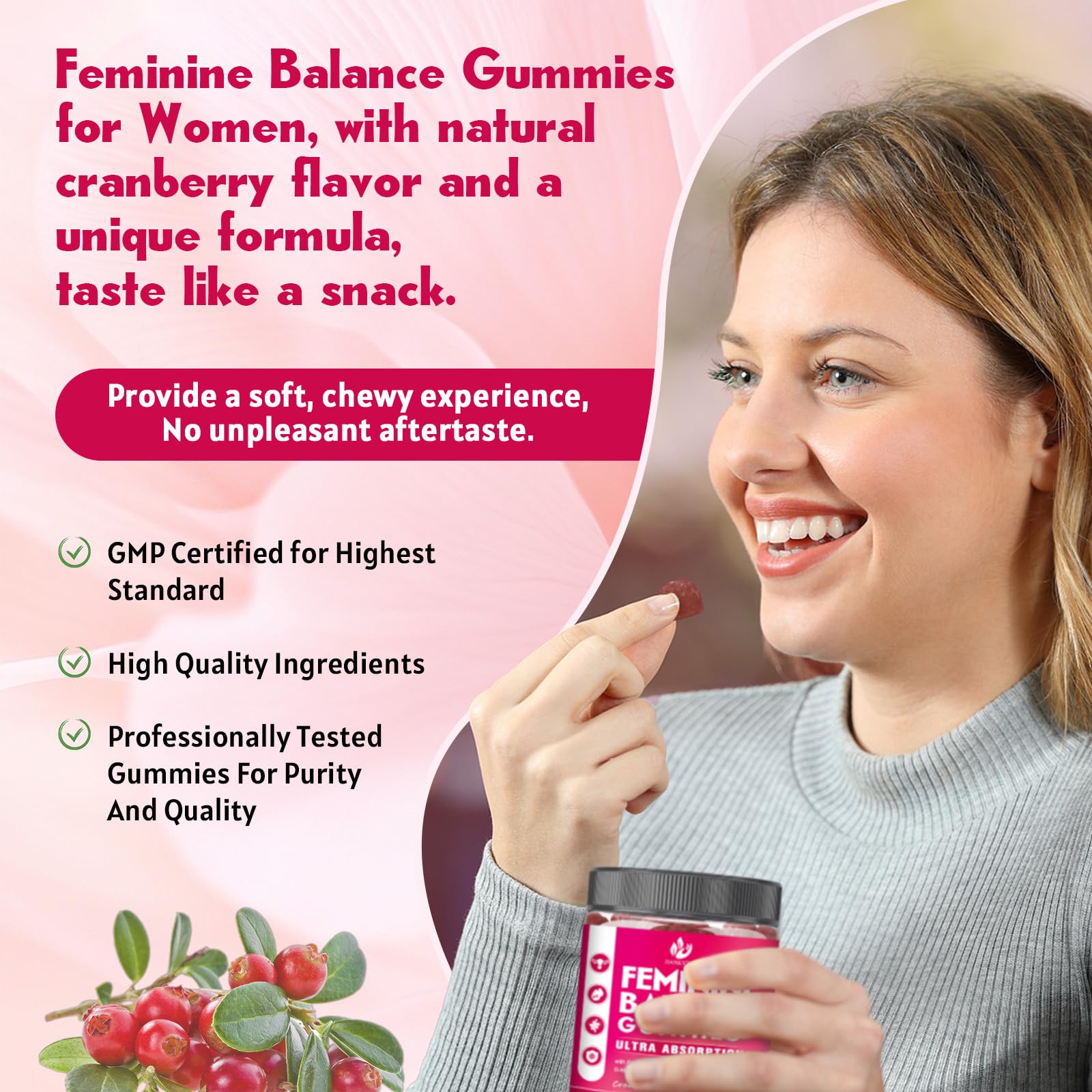 D-mannose ingredient in the gummies